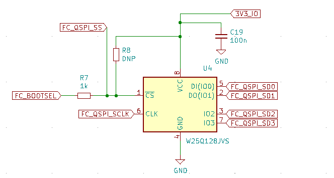 W25Q128JVS 128Mbit flash